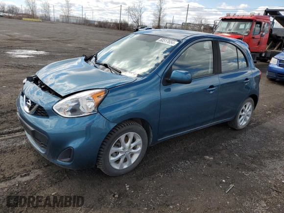 2018 Nissan Micra S z VIN 3N1CK3CP8JL248120, wystawiony jako Copart lot #50517654 z przebiegiem 48 503 mil mil oraz Szkody całkowita. Historia ofert i sprzedaży dostępna na DreamBid. Obrazek 1.