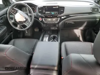 2024 Honda Ridgeline Black Edition with VIN 5FPYK3F81RB003555, listed as a Copart auction lot 84545314 with 10,166 mi miles and Salvage title. Bid and sale history available at DreamBid. Image 8.