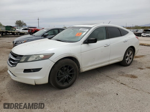 2010 Honda Crosstour EX-L z VIN 5J6TF1H54AL007108, wystawiony jako Copart lot #59009345 z przebiegiem 195 167 mil mil oraz Czysty tytuł • Clean title. Historia ofert i sprzedaży dostępna na DreamBid. Obrazek 1.