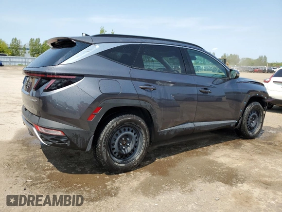 2024 Hyundai Tucson with VIN KM8JDDD28RU184438, listed as a Copart auction lot 59365805 with 15,113 mi miles and Salvage title. Bid and sale history available at DreamBid. Image 3.