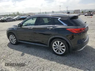 2019 Infiniti QX50 Luxe with VIN 3PCAJ5M15KF113240, listed as a Copart auction lot 53139265 with 66,364 mi miles and Salvage title. Bid and sale history available at DreamBid. Image 2.