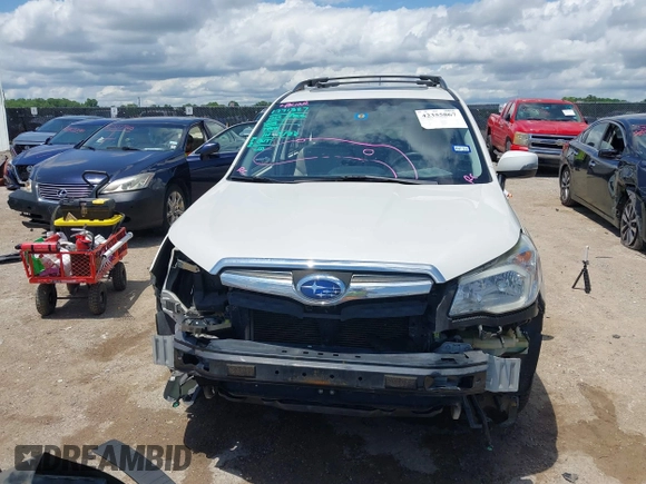 2015 Subaru Forester Touring with VIN JF2SJAWC0FH806493, listed as a IAAI auction lot 42355867 with 128,937 mi miles and . Bid and sale history available at DreamBid. Image 13.