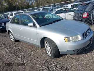 2002 Audi A4 1.8T z VIN WAULC68E12A180056, wystawiony jako IAAI lot #42152742 z przebiegiem Nie podano mil oraz . Historia ofert i sprzedaży dostępna na DreamBid. Obrazek 1.