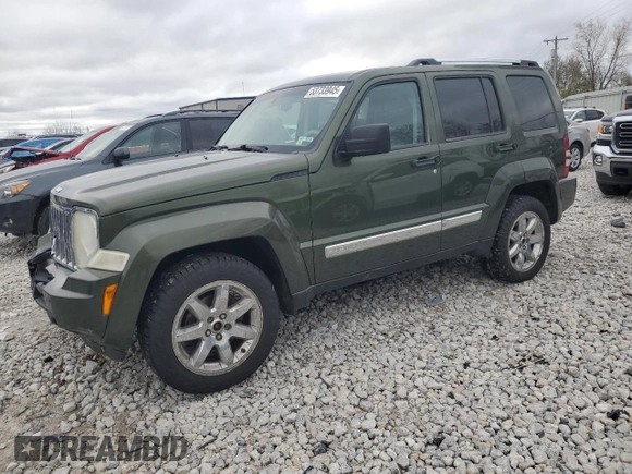 2008 Jeep Liberty Limited with VIN 1J8GN58K08W207430, listed as a Copart auction lot 53733945 with 264,595 mi miles and Clean Title. Bid and sale history available at DreamBid. Image 1.