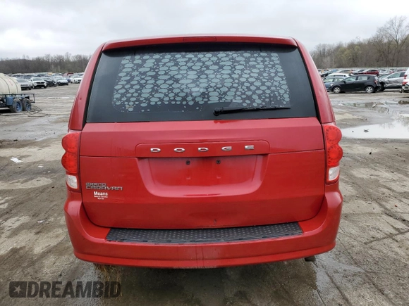 2016 Dodge Grand Caravan SE with VIN 2C4RDGBG9GR109877, listed as a Copart auction lot 52790845 with 141,925 mi miles and Salvage Title. Bid and sale history available at DreamBid. Image 6.