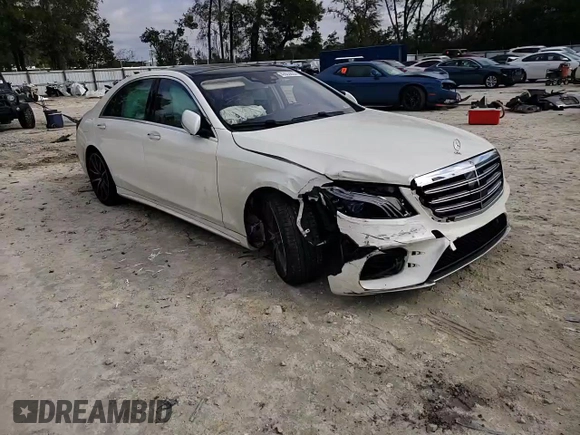 2020 Mercedes-Benz S-Class S 560 with VIN W1KUG8DBXLA551628, listed as a Copart auction lot 42803035 with 35,872 mi miles and Salvage Title. Bid and sale history available at carsss.com. Image 11.