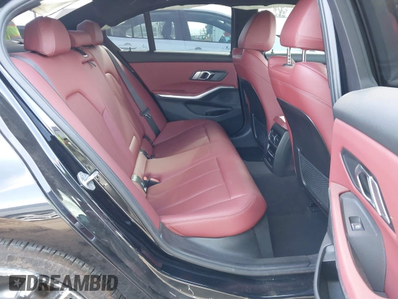 2023 BMW 3 Series 330i with VIN 3MW69FF03P8D45563, listed as a IAAI auction lot 41932536 with 19,496 mi miles and . Bid and sale history available at DreamBid. Image 8.