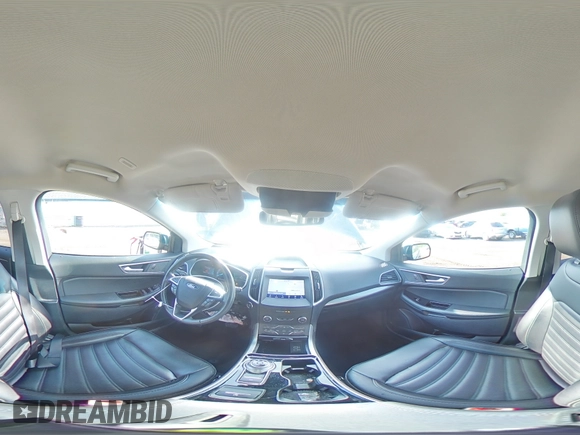 2020 Ford Edge SEL with VIN 2FMPK4J90LBB17282, listed as a Copart auction lot 58795885 with 80,583 mi miles and Salvage title. Bid and sale history available at DreamBid. Image 16.