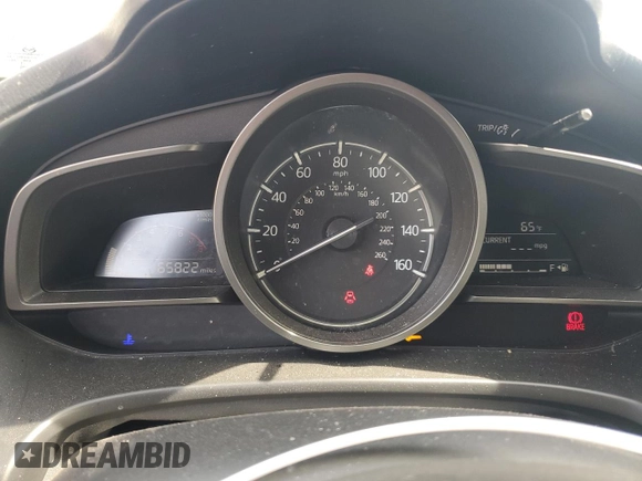 2018 Mazda 3 Touring with VIN 3MZBN1V36JM276942, listed as a Copart auction lot 53270775 with 65,822 mi miles and Salvage Title. Bid and sale history available at DreamBid. Image 9.