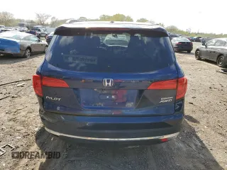 2017 Honda Pilot Touring with VIN 5FNYF6H94HB048329, listed as a Copart auction lot 53202735 with 140,453 mi miles and Salvage Title. Bid and sale history available at carsss.com. Image 6.