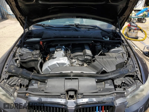2007 BMW 3 Series 328i with VIN WBAWL13557PX14249, listed as a Copart auction lot 56940895 with 83,147 mi miles and Salvage title. Bid and sale history available at DreamBid. Image 11.