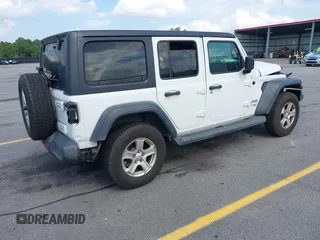 2018 Jeep Wrangler Unlimited Sport с VIN 1C4HJXDG2JW127282, выставлен на аукционе IAAI как лот 42188212 с пробегом 51 902 миль миль и . История ставок и продаж доступна на DreamBid. Изображение 4.