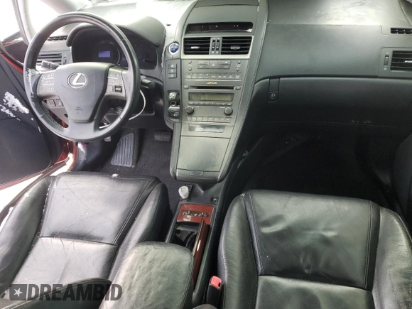 2010 Lexus HS 250h with VIN JTHBB1BA3A2016079, listed as a Copart auction lot 87058094 with Not Provided miles and Salvage Title. Bid and sale history available at DreamBid. Image 8.