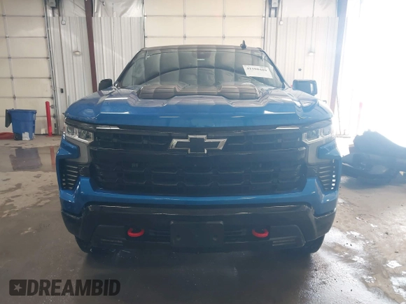 2023 Chevrolet Silverado 1500 LT Trail Boss with VIN 3GCUDFED7PG244061, listed as a IAAI auction lot 41598489 with 15,116 mi miles and . Bid and sale history available at DreamBid. Image 13.