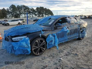 2023 Audi S5 Sportback Premium Plus z VIN WAUC4CF56PA014105, wystawiony jako Copart lot #79718094 z przebiegiem Nie podano mil oraz Szkoda całkowita • Salvage title. Historia ofert i sprzedaży dostępna na DreamBid. Obrazek 1.