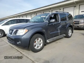 2012 Nissan Pathfinder SV z VIN 5N1AR1NB9CC627434, wystawiony jako Copart lot #55052015 z przebiegiem 250 030 mil mil oraz Szkoda całkowita • Salvage title. Historia ofert i sprzedaży dostępna na DreamBid. Obrazek 1.