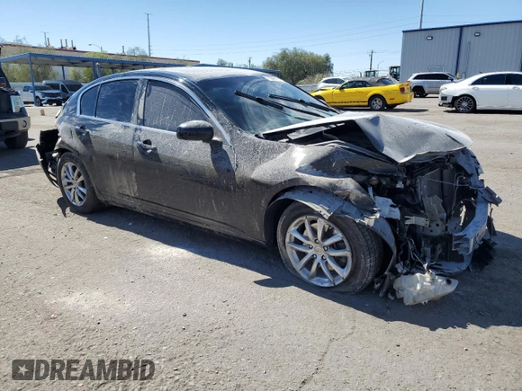 2008 Infiniti G35 Journey with VIN JNKBV61E18M222959, listed as a Copart auction lot 73049214 with 182,244 mi miles and Salvage Title. Bid and sale history available at DreamBid. Image 4.
