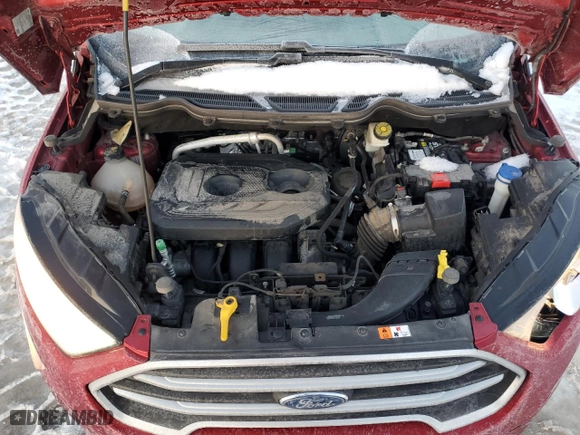 2018 Ford EcoSport SE with VIN MAJ6P1UL2JC176117, listed as a Copart auction lot 87819755 with NaN miles and Salvage Title. Bid and sale history available at carsss.com. Image 12.