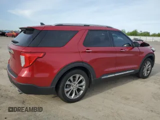 2021 Ford Explorer Limited with VIN 1FMSK7FH1MGB02375, listed as a Copart auction lot 49613335 with 48,371 mi miles and Salvage Title. Bid and sale history available at carsss.com. Image 3.