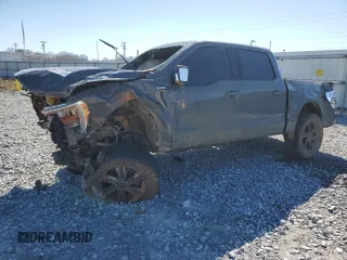 2021 Ford F-150 XL with VIN 1FTFW1E51MKE33839, listed as a Copart auction lot 46331105 with Not Provided miles and Salvage Title. Bid and sale history available at carsss.com. Image 1.