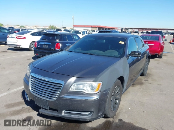 2014 Chrysler 300 with VIN 2C3CCAAG1EH191375, listed as a IAAI auction lot 41867688 with 218,740 mi miles. Bid and sale history available at carsss.com. Image 17.