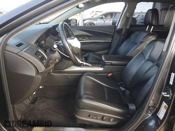 2015 Acura RLX Advance with VIN JH4KC1F97FC000997, listed as a Copart auction lot 75295404 with 67,403 mi miles and Salvage title. Bid and sale history available at DreamBid. Image 7.