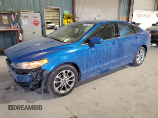2019 Ford Fusion SE with VIN 3FA6P0HD7KR172077, listed as a Copart auction lot 42242845 with 98,858 mi miles and Salvage Title. Bid and sale history available at DreamBid. Image 1.