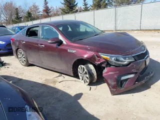2019 Kia Optima LX with VIN 5XXGT4L3XKG369534, listed as a IAAI auction lot 41768690 with 63,905 mi miles. Bid and sale history available at carsss.com. Image 1.