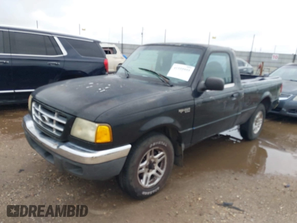 2003 Ford Ranger XL with VIN 1FTYR10D43PA35198, listed as a IAAI auction lot 41555955 with 209,794 mi miles. Bid and sale history available at carsss.com. Image 2.