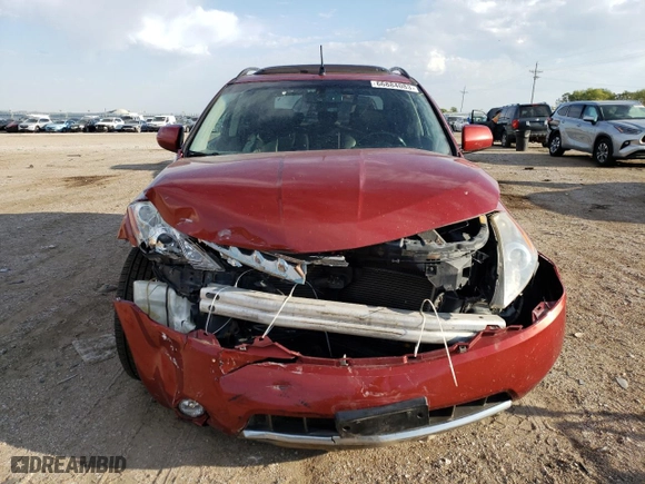 2006 Nissan Murano SE with VIN JN8AZ08W26W525638, listed as a Copart auction lot 66884083 with 184,381 mi miles and Salvage Title. Bid and sale history available at carsss.com. Image 5.