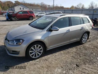 2017 Volkswagen Golf SportWagen S with VIN 3VWC17AU5HM528269, listed as a Copart auction lot 79165564 with 94,361 mi miles and Salvage Title. Bid and sale history available at carsss.com. Image 1.