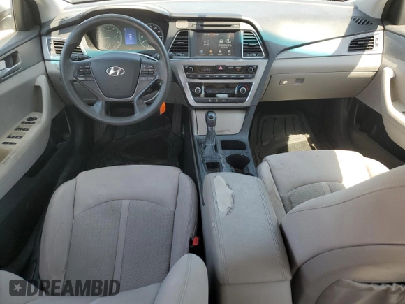 2016 Hyundai Sonata SE with VIN 5NPE24AF1GH294970, listed as a Copart auction lot 53002215 with 167,399 mi miles and Salvage Title. Bid and sale history available at DreamBid. Image 8.