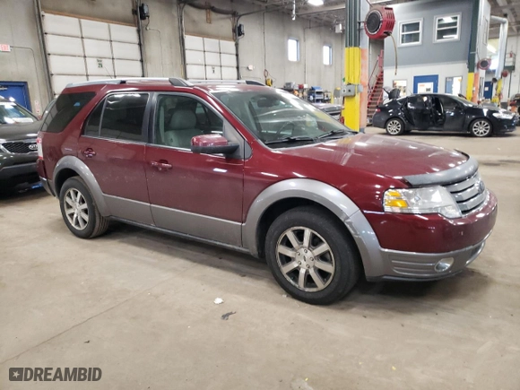 2008 Ford Taurus X SEL with VIN 1FMDK02W68GA42622, listed as a Copart auction lot 42715165 with 179,009 mi miles and Salvage Title. Bid and sale history available at carsss.com. Image 4.