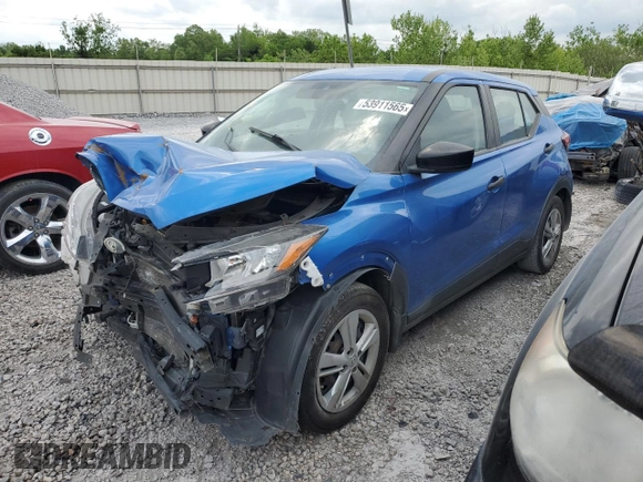 2021 Nissan Kicks S with VIN 3N1CP5BV5ML515327, listed as a Copart auction lot 53911565 with 72,148 mi miles and Clean Title. Bid and sale history available at carsss.com. Image 1.