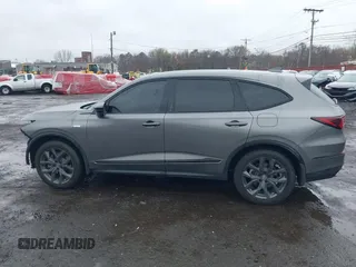 2023 Acura MDX w/A-Spec Package with VIN 5J8YE1H09PL005948, listed as a IAAI auction lot 42027540 with 15,963 mi miles and . Bid and sale history available at DreamBid. Image 14.