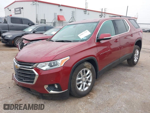 2020 Chevrolet Traverse LT with VIN 1GNERHKW0LJ264997, listed as a IAAI auction lot 41867518 with 36,717 mi miles and . Bid and sale history available at DreamBid. Image 17.