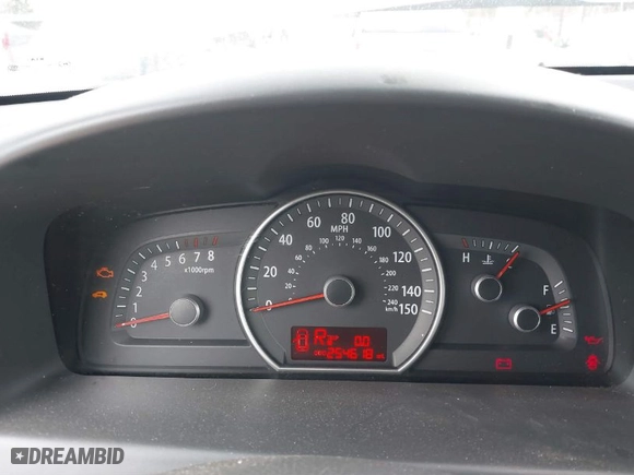 2009 Kia Borrego LX with VIN KNDJH741395015651, listed as a IAAI auction lot 41605337 with 254,618 mi miles. Bid and sale history available at carsss.com. Image 7.