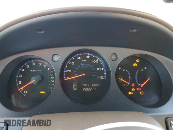 2005 Acura MDX Touring with VIN 2HNYD18955H555426, listed as a Copart auction lot 44336485 with 238,947 mi miles and Salvage Title. Bid and sale history available at carsss.com. Image 9.