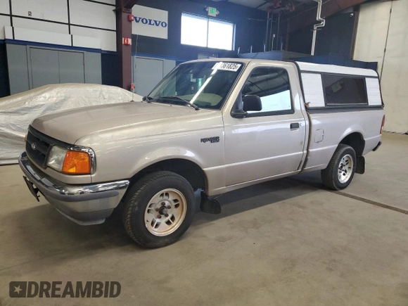 1997 Ford Ranger XLT with VIN 1FTCR10A6VTA20261, listed as a Copart auction lot 60361825 with 169,369 mi miles and Non repairable. Bid and sale history available at DreamBid. Image 1.