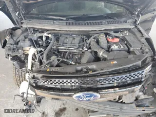 2015 Ford Utility Police Interceptor with VIN 1FM5K8AR2FGA21374, listed as a Copart auction lot 69030364 with 0 mi miles and Salvage Title. Bid and sale history available at carsss.com. Image 12.