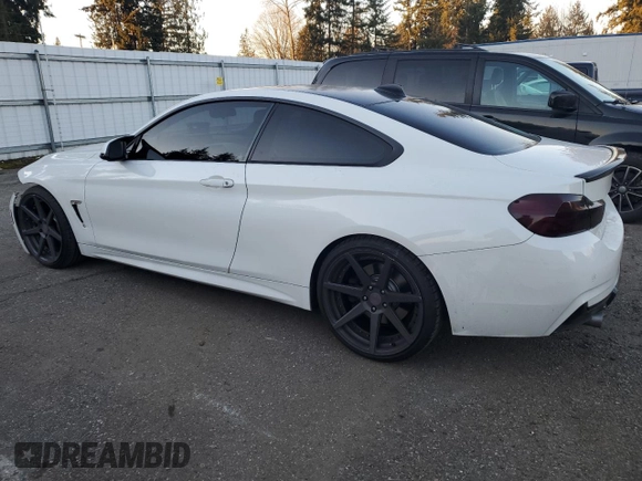 2014 BMW 4 Series 435i with VIN WBA3R1C51EK192330, listed as a Copart auction lot 42523825 with 106,183 mi miles and Salvage Title. Bid and sale history available at carsss.com. Image 2.