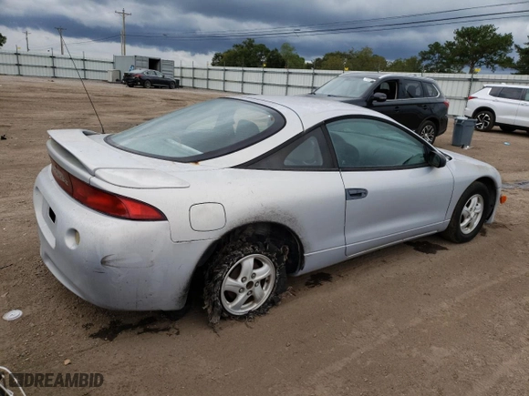 1999 Mitsubishi Eclipse RS with VIN 4A3AK34Y4XE055125, listed as a Copart auction lot 73249544 with 100125 miles and Clean Title. Bid and sale history available at carsss.com. Image 3.