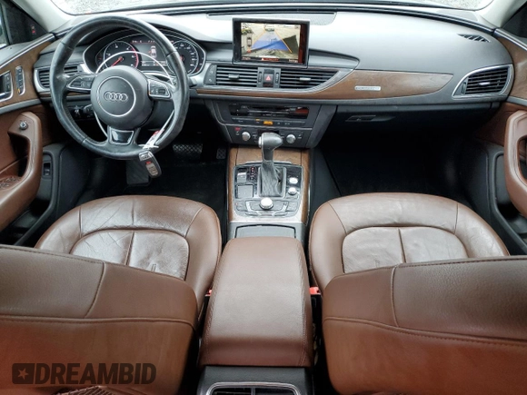 2015 Audi A6 3.0L TDI Premium Plus with VIN WAUFMAFC1FN009207, listed as a Copart auction lot 83690894 with 64,455 mi miles and Salvage Title. Bid and sale history available at carsss.com. Image 8.