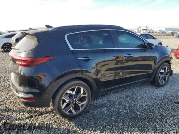 2021 Kia Sportage EX with VIN KNDPN3AC0M7876820, listed as a Copart auction lot 43439205 with 46,468 mi miles and Salvage title. Bid and sale history available at DreamBid. Image 3.