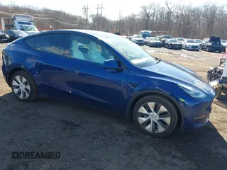 2021 Tesla Model Y Long Range with VIN 5YJYGDEE8MF293230, listed as a IAAI auction lot 41744033 with 56,797 mi miles and . Bid and sale history available at DreamBid. Image 1.