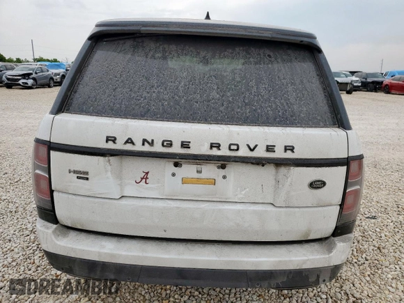 2022 Land Rover Range Rover Westminster with VIN SALGS2RU3NA471659, listed as a Copart auction lot 57286115 with 50,392 mi miles and Salvage title. Bid and sale history available at DreamBid. Image 6.