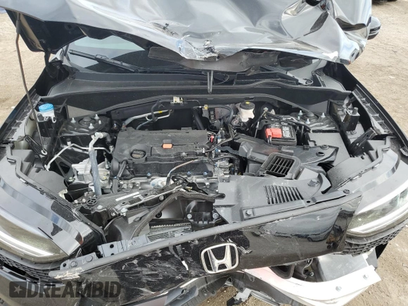 2024 Honda HR-V Sport with VIN 3CZRZ1H57RM755590, listed as a Copart auction lot 88978895 with 5,049 mi miles and Salvage Title. Bid and sale history available at carsss.com. Image 12.