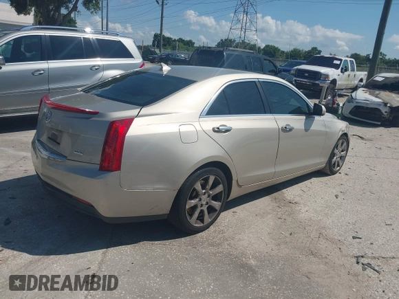2013 Cadillac ATS with VIN 1G6AA5RA6D0146700, listed as a IAAI auction lot 42593469 with 134,287 mi miles and . Bid and sale history available at DreamBid. Image 4.