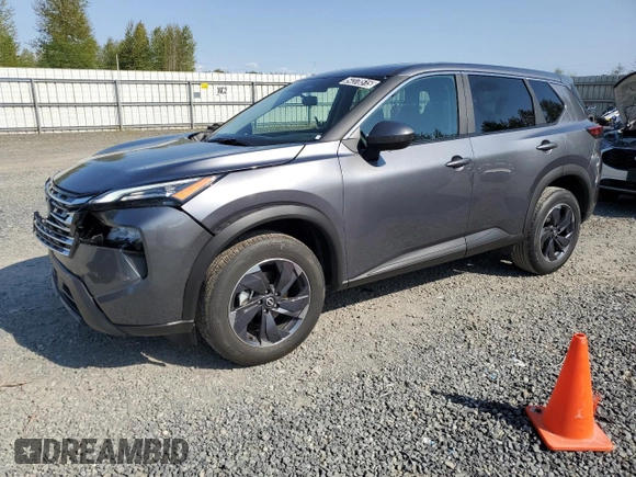 2025 Nissan Rogue SV with VIN 5N1BT3BA5SC814780, listed as a Copart auction lot 54378515 with 5,972 mi miles and Clean Title. Bid and sale history available at DreamBid. Image 1.