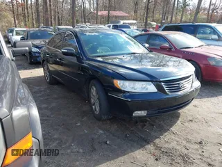 2009 Hyundai Azera Limited with VIN KMHFC46F59A428900, listed as a IAAI auction lot 41234438 with 258,219 mi miles and . Bid and sale history available at DreamBid. Image 1.
